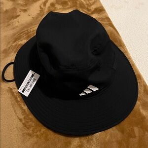 NWT Addias Unisex Victory Bucket Hat Black